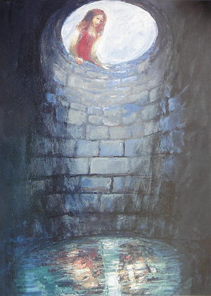 Frau am Jakobsbrunnen