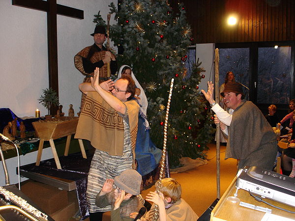 Hirten und Verk�ndigungsengel