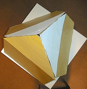 Alle Seiten der Pyramide