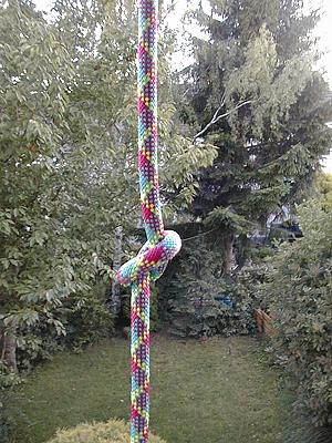 Seil mit Knoten
