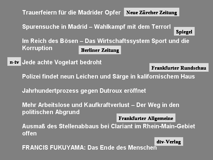 Sodom und Gomorra unter uns