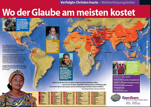 Verfolgte Christen weltweit